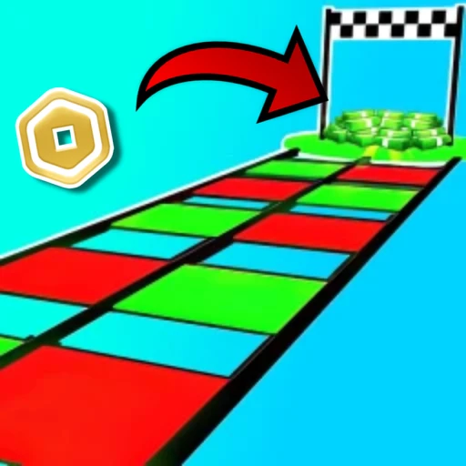 99% Win RBX Roblox Impossible Glass Bridge Obby!