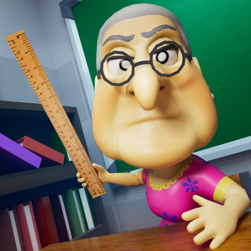 GRANNY'S TEACHER! Escape School (TEAM OBBY)