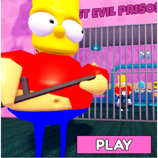 SIMPSONS BARRY'S PRISON RUN! (Obby)