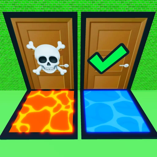 50% Pick a Door Obby!