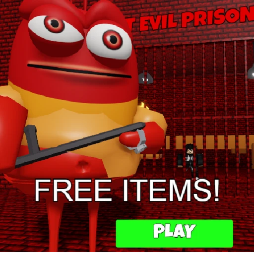 ❤️ [NEW] RED LARVA BARRY'S PRISON RUN! (Obby)