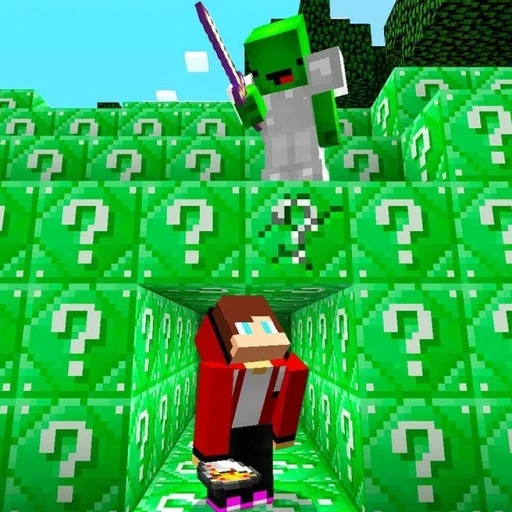 ⛏️ModdedCraft💚 (EMERALD LUCKY BLOCKS)