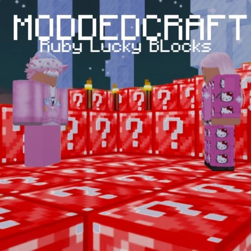 ⛏️ModdedCraft❤️ (RUBY LUCKY BLOCKS)