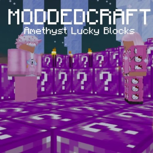 ⛏️ModdedCraft💜 (AMETHYST LUCKY BLOCKS)