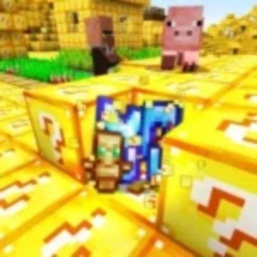 ⛏️ModdedCraft💛 (GOLD LUCKY BLOCKS)