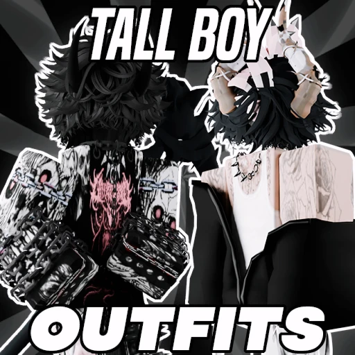 🕷️ TALL EMO BOY OUTFITS