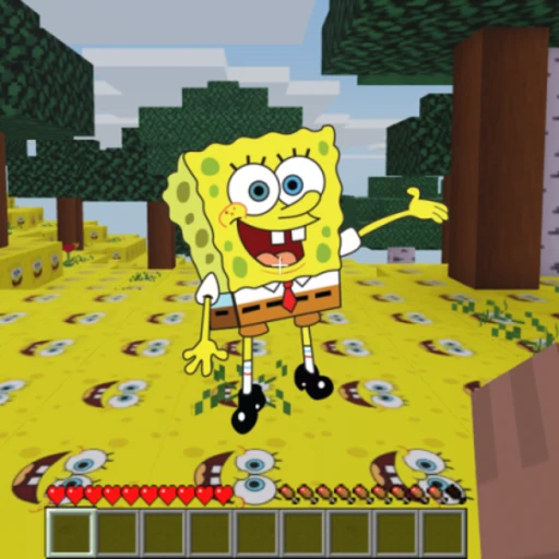 ⛏️ModdedCraft🧽 (SPONGEBOB LUCKY BLOCKS)