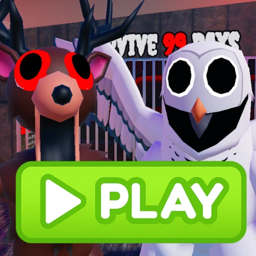 🦌🦉99 NIGHTS IN FOREST PRISON RUN! (Obby)