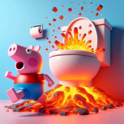 The Toilet Volcano