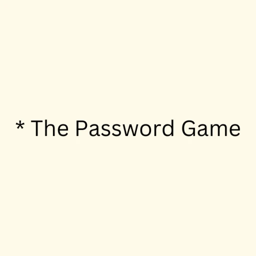 [UPDATE] The Password Game: Roblox Edition