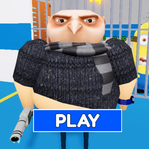 DESPICABLE ME 4 MINIONS BARRY'S PRISON RUN (Obby)