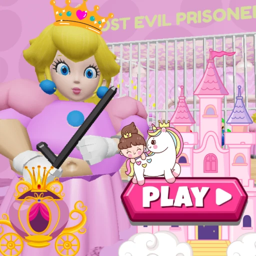 🎀PRINCESS PEACH BARRY'S PRISON RUN! (OBBY)