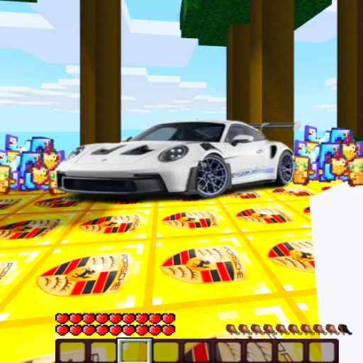 ⛏️ModdedCraft🚘(PORSCHE LUCKYBLOCKS)