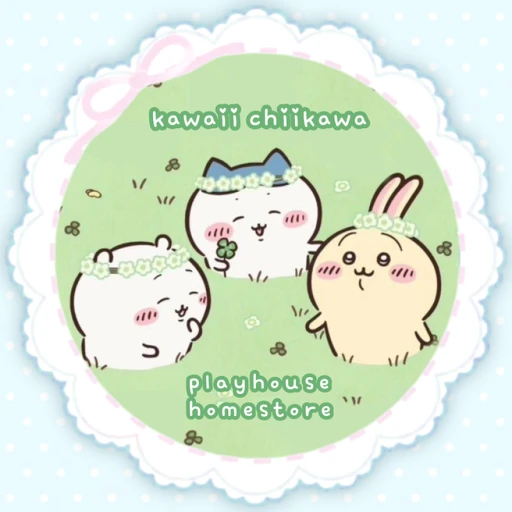 ꒰ NEW ꒱ kawaii chiikawa playhouse ♡