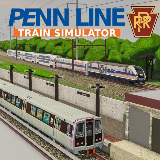 NEC - Penn Line Train Sim