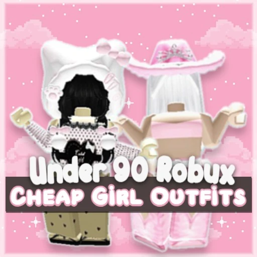 🛍️🌺 Under 90 Robux – Girl Outfits 👗✨