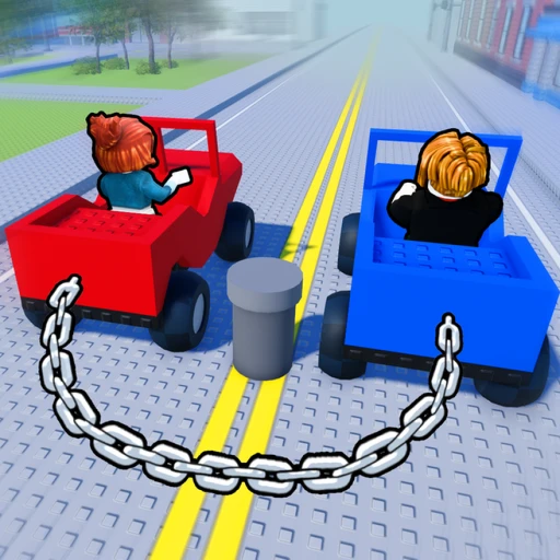 Chained Cars [2 Player Obby]