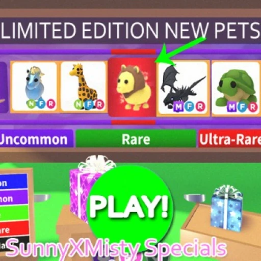 (FREE SPIN🌟) Adopt Me! Legendary Custom Pets