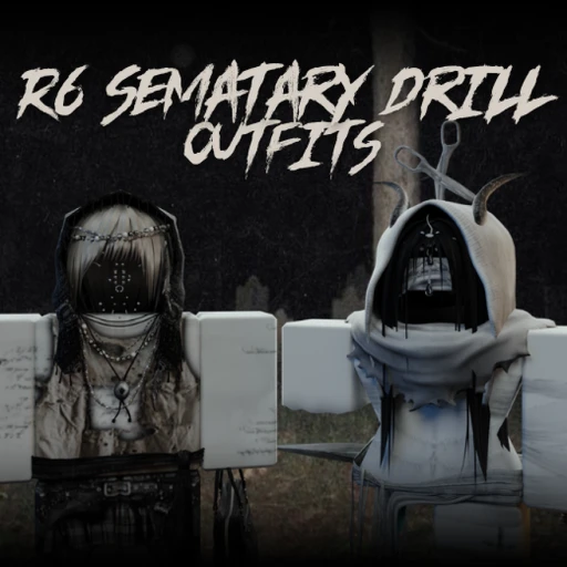 [💀] R6 SEMATARY DRILL GRUNGE EMO OUTFITS