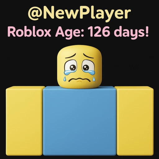 How old is your Roblox account?
