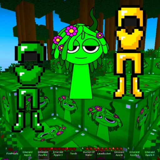 ⛏️ModdedCraft EMERALD💚( SPRUNKI VINERIA )