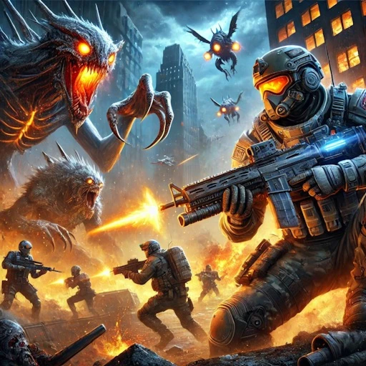 MILITARY VS SCPS AND MONSTERS 2