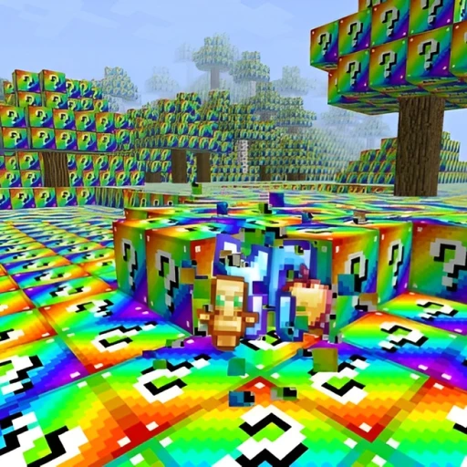 ⛏️ModdedCraft🌈 (RAINBOW LUCKY BLOCKS)