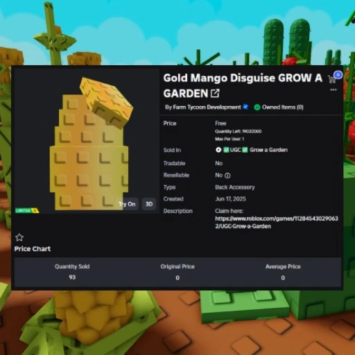 ✅ UGC Win For Obby Grow a Garden