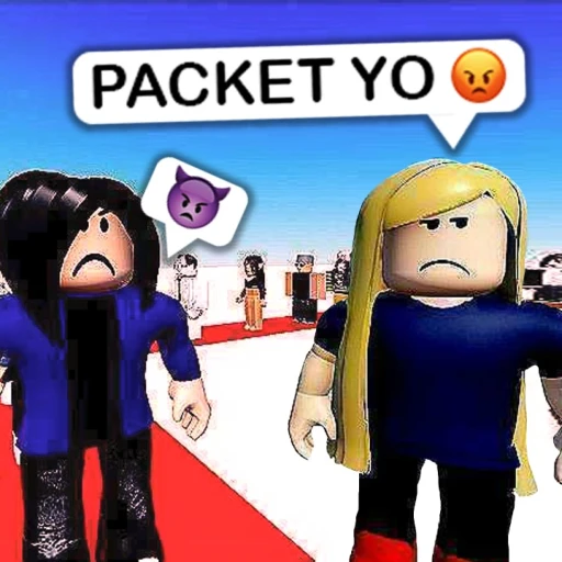 wait in line for a packet YO