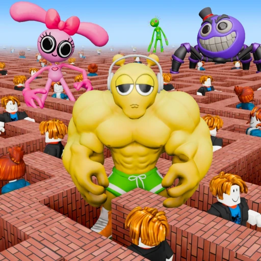 100 Players Color Maze