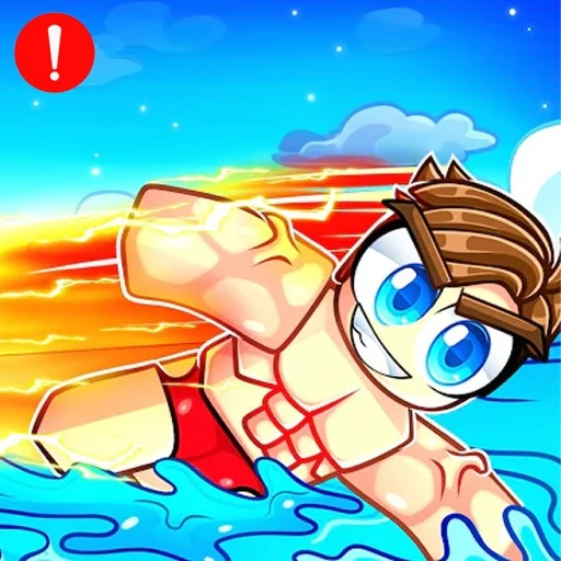 🌊 Muscle Swim Race