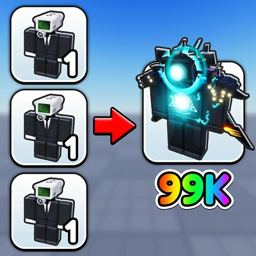 Merge Titan Army 🚽 [🚁 Helicopter]