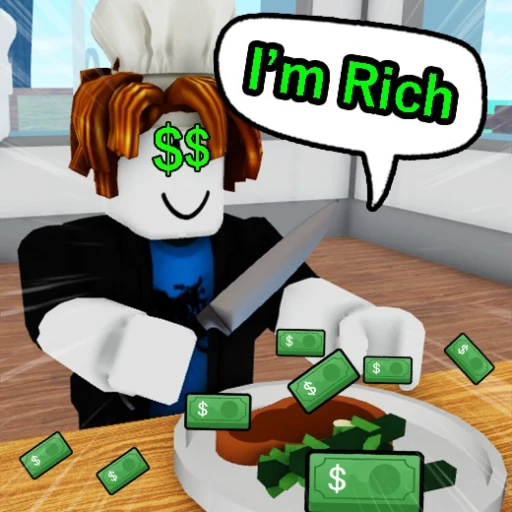👨‍🍳 be a chef to become rich and famous