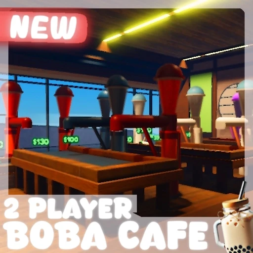 🧋2 Player Boba Cafe Tycoon 🧋