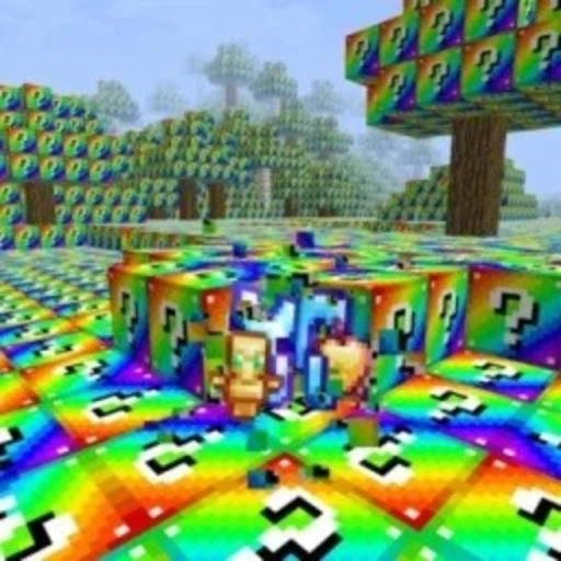 ⛏️ModdedCraft🌈 (RAINBOW LUCKY BLOCKS)