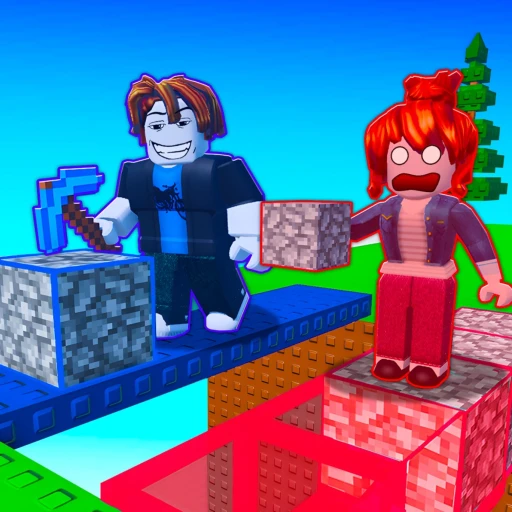 Mine and Craft 🧱 [2 Player Obby]