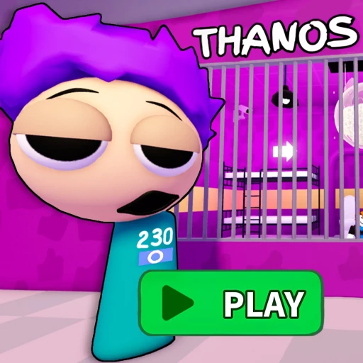 🔪THANOS SPRUNKI PRISON RUN! (Obby)