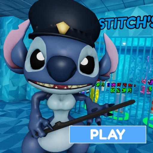 STITCH'S PRISON RUN OBBY ESCAPE