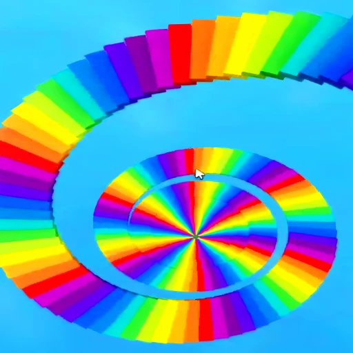 🌈 INFINITE RAINBOW STAIRS TO VIP