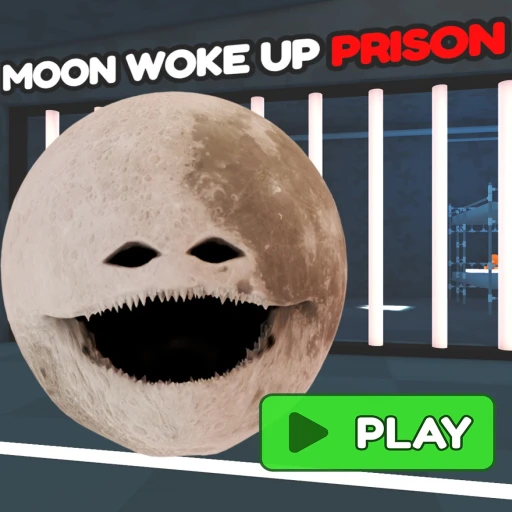 🌑MOON WOKE UP PRISON RUN! (Obby)