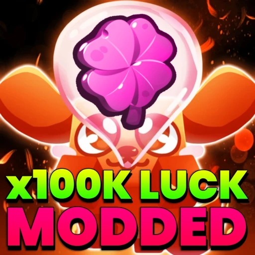 🍀x100,000 Bubble Gum Simulator INFINITY MODDED
