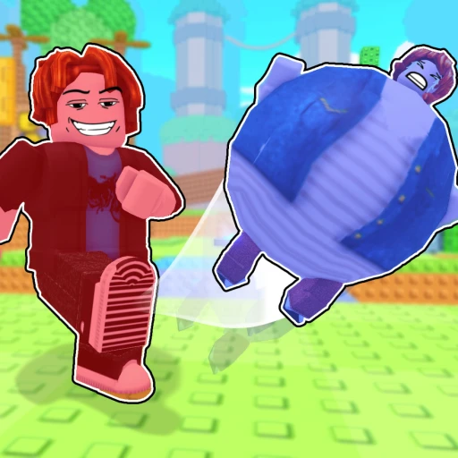 Kick The Fatty Friend [2 Player Obby]