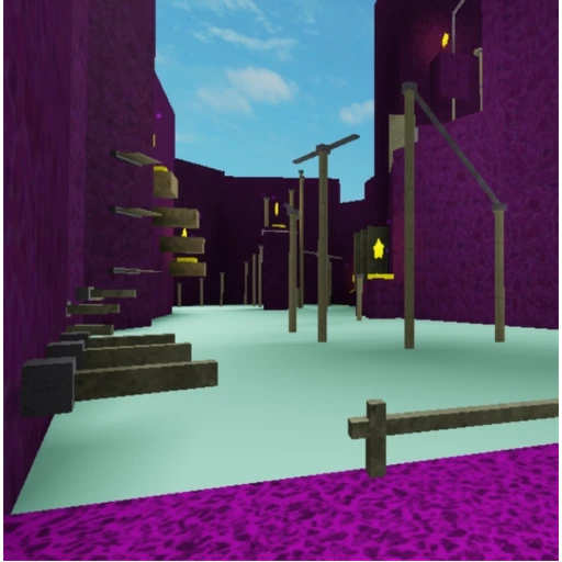 Indigo Canyon (For Obby King) With Checkpoints ⭐