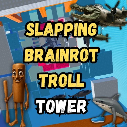 Slapping brainrot troll tower