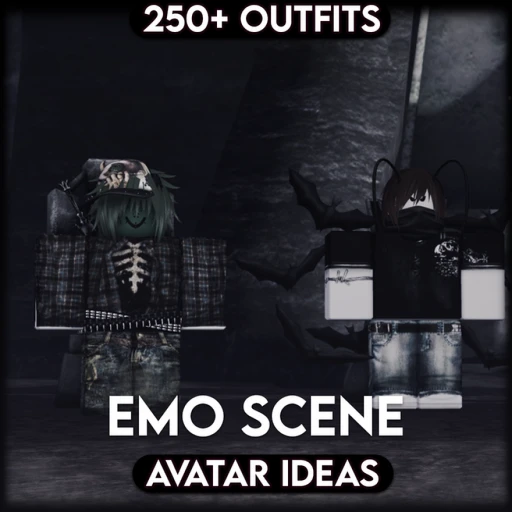 [♾️ ENDLESS] 💀 Emo Scene Y2k Outfits!💀 