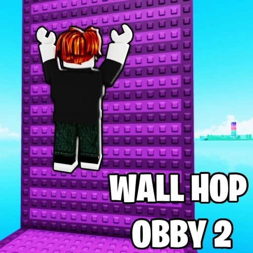 IMPOSSIBLE Wall Hop Obby 2