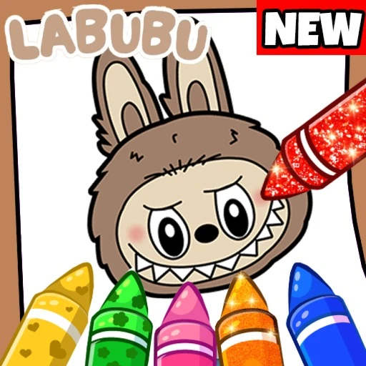 Labubu Coloring Game!