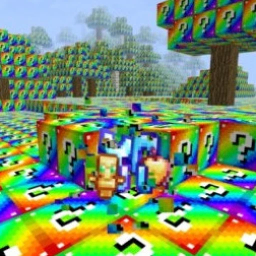 ⛏️ModdedCraft🌈 (RAINBOW LUCKY BLOCKS)