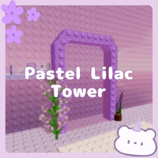 🌸Pastel Lilac Tower🤍[NEW TOWER]