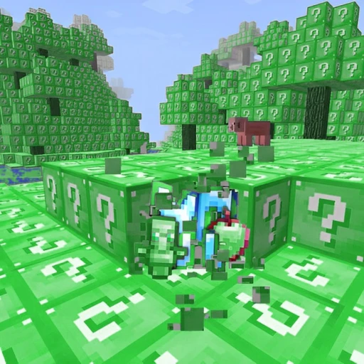 ⛏️ModdedCraft💚 (EMERALD LUCKY BLOCKS)